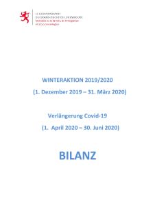 Bilanz Winteraktion 2019-2020
