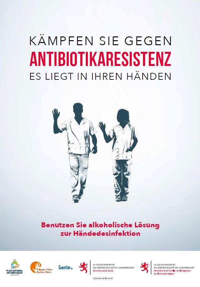 Kämpfen Sie gegen Antibiotikaresistenz, es liegt in Ihren Händen - Gesundheitspersonal  (Jpeg, 70 KB)