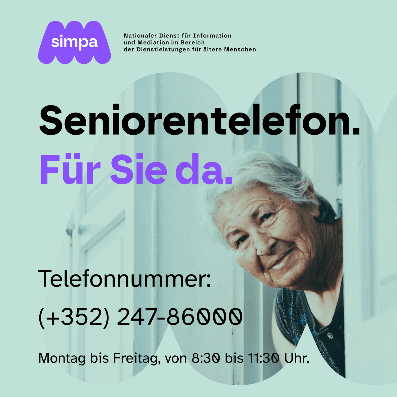 SIMPA - Der nationale Dienst für Information und Mediation im Bereich der Dienstleistungen für ältere Menschen