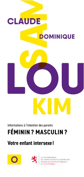 Dépliant "Votre enfant intersexe"
