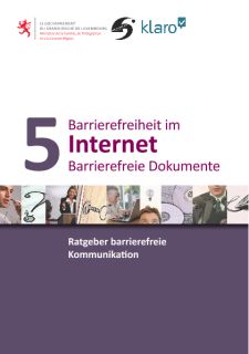 Barrierefreie Kommunikation - Heft 5: Internet