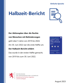 Cover Halbzeit-Bericht