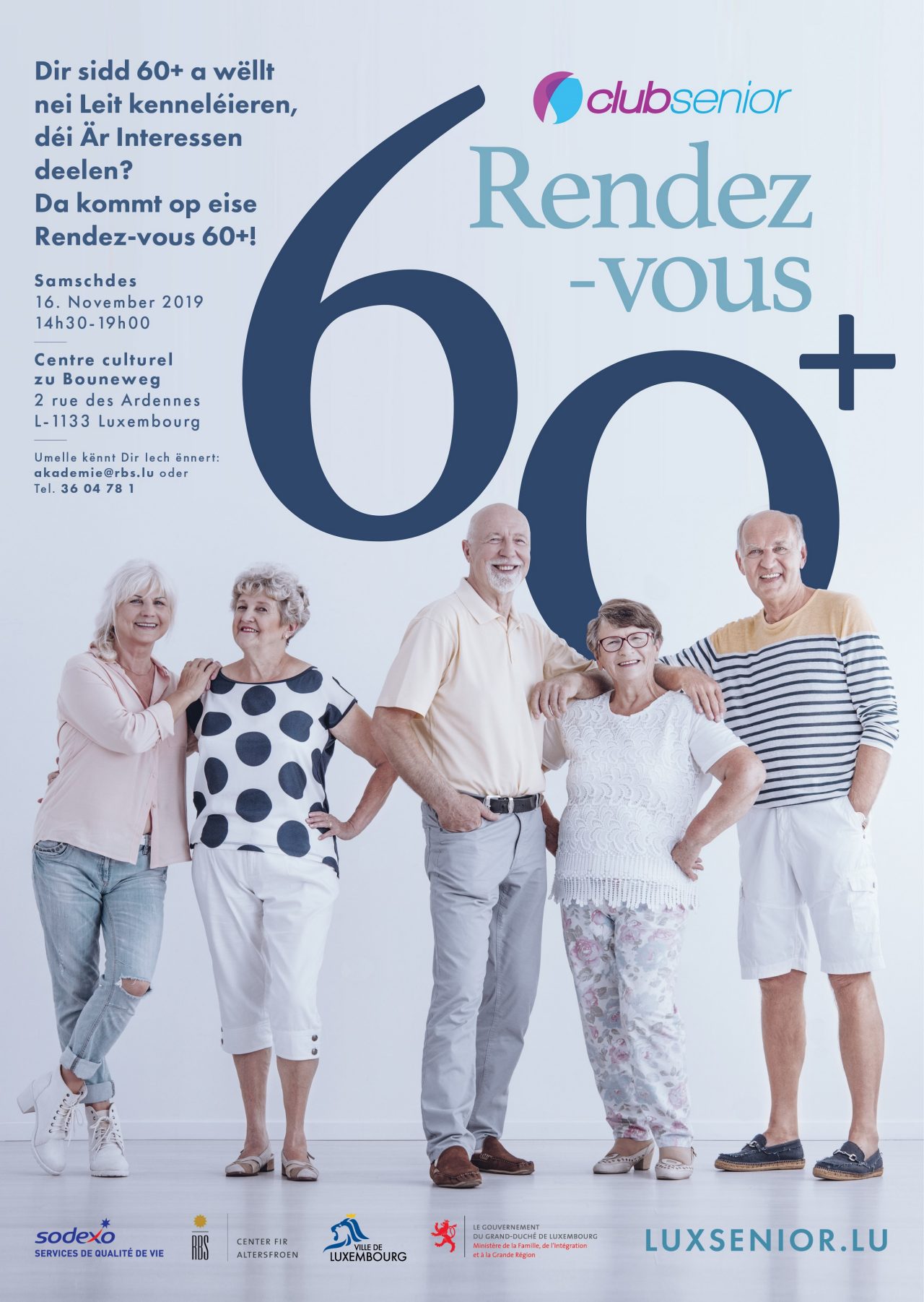 Poster Rendez-vous 60+