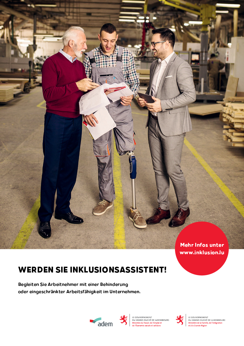Poster Inklusionsassistent DE2