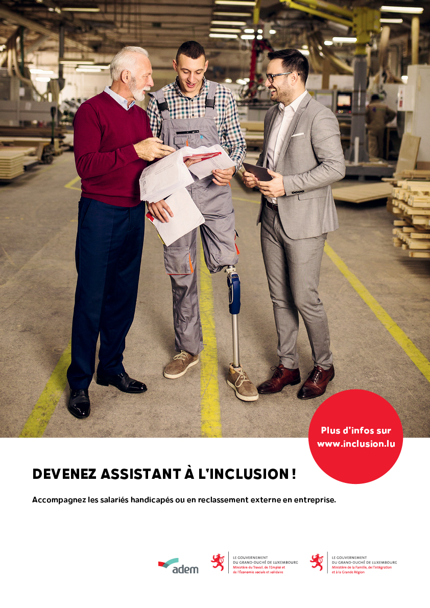 Lien vers le site de recrutement pour l'assistant à l'inclusion - New window