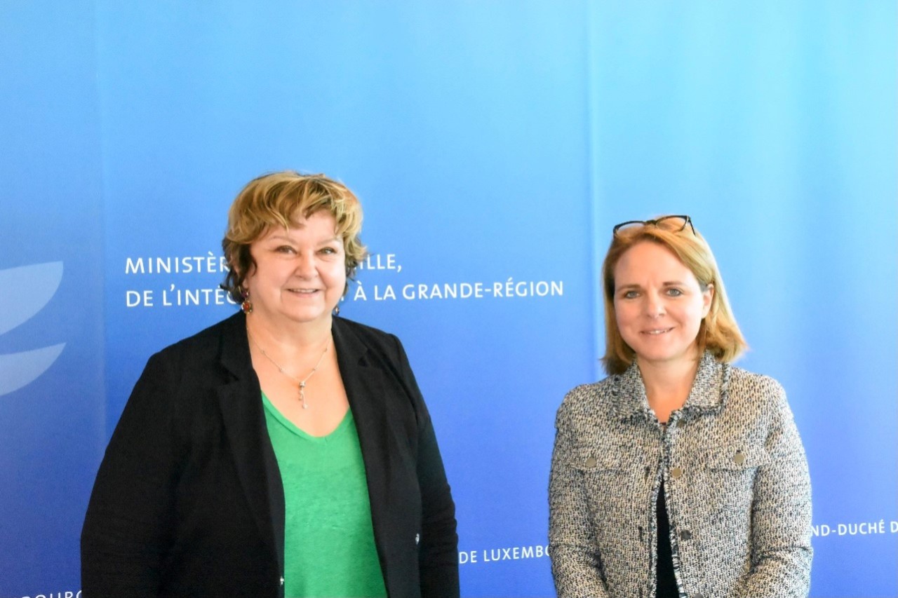 Brigitte Torloting et Corinne Cahen